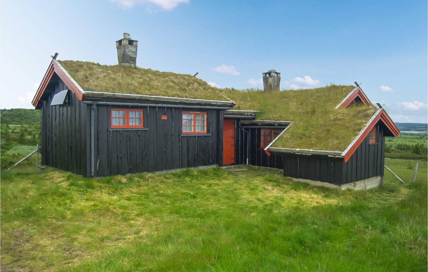 Holiday home for 7 people with garden in Ringsaker