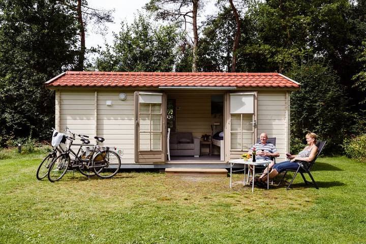 Chalet voor 2 personen, met Balkon/Terras en Terras in Appelscha