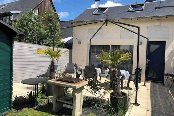 Maison de vacances pour 6 personnes, avec jardin ainsi que terrasse et jacuzzi à Trouville-sur-Mer