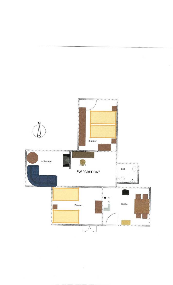 Ferienwohnung für 4 Personen, mit Balkon und Terrasse sowie Ausblick im Stubaital - 4