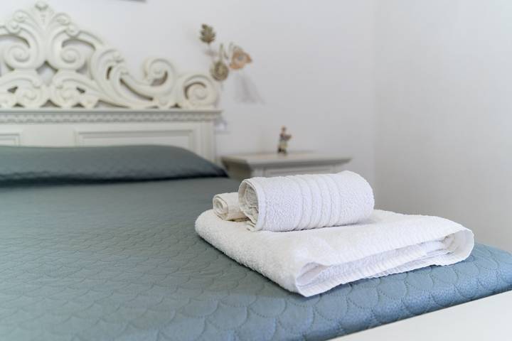 Hel lejlighed, Apartment 'Bilocale' with Private Terrace and Air Conditioning in Giurdignano, Lecce-provinsen