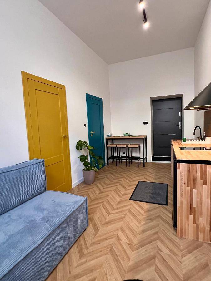 Cały apartament, Stacja Łódź Fabryczna Apartamenty in Łódź, Województwo łódzkie