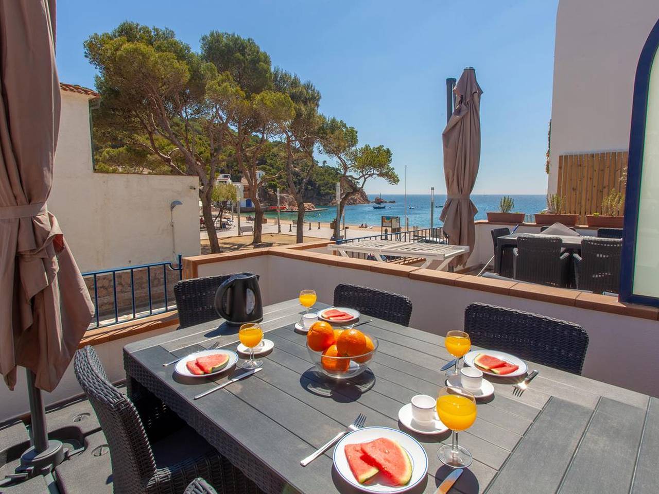 Apartamento entero, Apartamento Tamariu 30m Playa, Terraza, Aire acondicionado, Wifi in Tamariu, Costa Brava