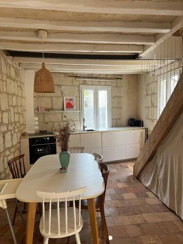 Gîte pour 7 personnes, avec terrasse à Turquant
