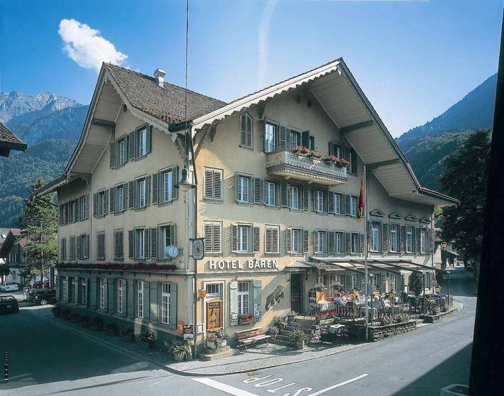 Hotel für 2 Personen, mit Terrasse und Garten sowie Sauna in Wilderswil