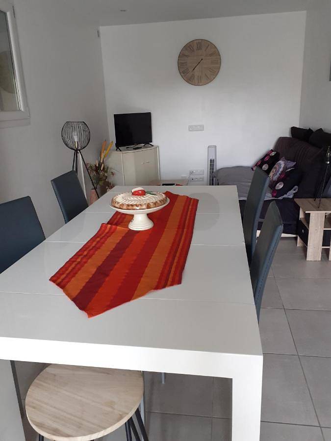 Gîte pour 4 personnes, avec terrasse ainsi que piscine et vue à Saint-Clément-de-Rivière - 2