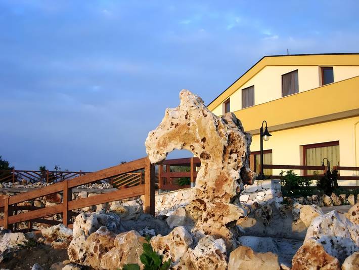 Habitación 'Villa Ristòries 5' con vistas a la montaña, Wi-Fi y aire acondicionado in Matera, Piana del Metaponto