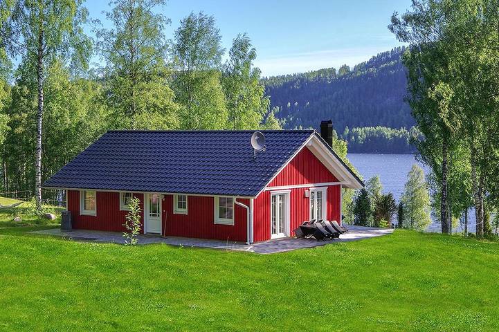 Ferienhaus für 6 Personen, mit Sauna und Garten in Gräsmark