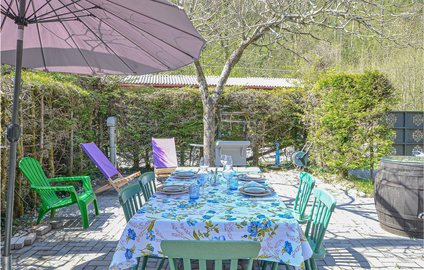 Wohnung mit Bergblick, Parkplatz und Natur in Taipana, Udine Provinz
