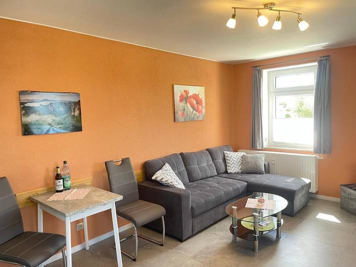 Ferienwohnung für 3 Personen, mit Ausblick und Garten, mit Haustier in Rathmannsdorf - 2