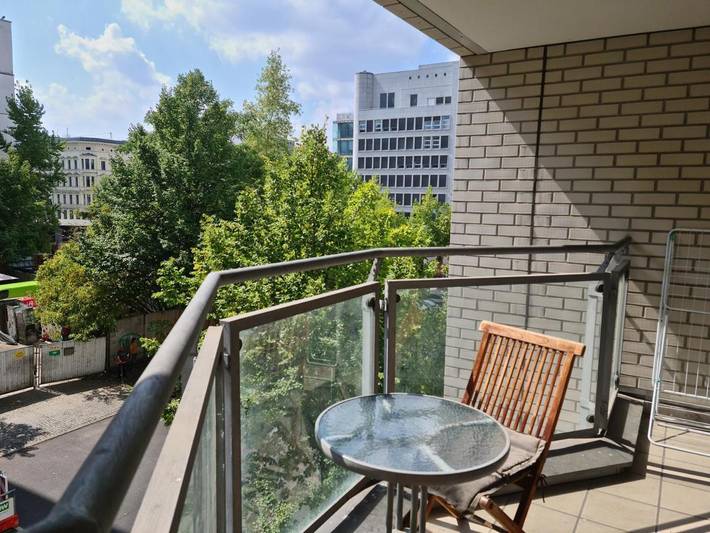 Ferienwohnung für 3 Personen, mit Balkon und Garten, mit Haustier in Berliner Mauer - 3