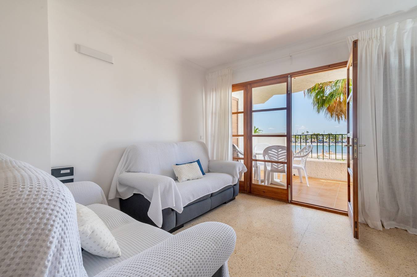 Apartamento entero, Vivienda de vacaciones "Apartamento Carabela Greco 139" Cerca de la playa con vistas al mar in Puerto de Alcúdia, Alcúdia