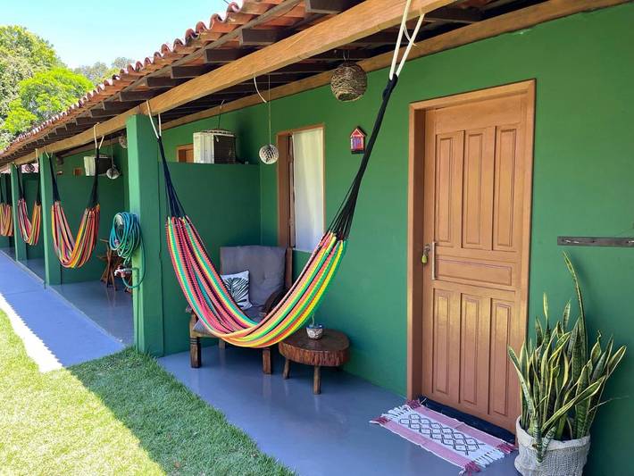 Maison d’hôte pour 3 personnes, avec jardin et vue dans Ilha de Boipeba