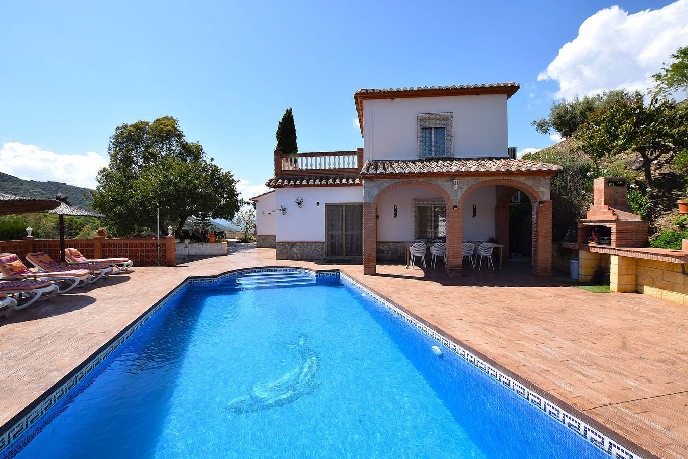 Encantadora villa con piscina cerca de Arenas in Arenas, Málaga Provinsen
