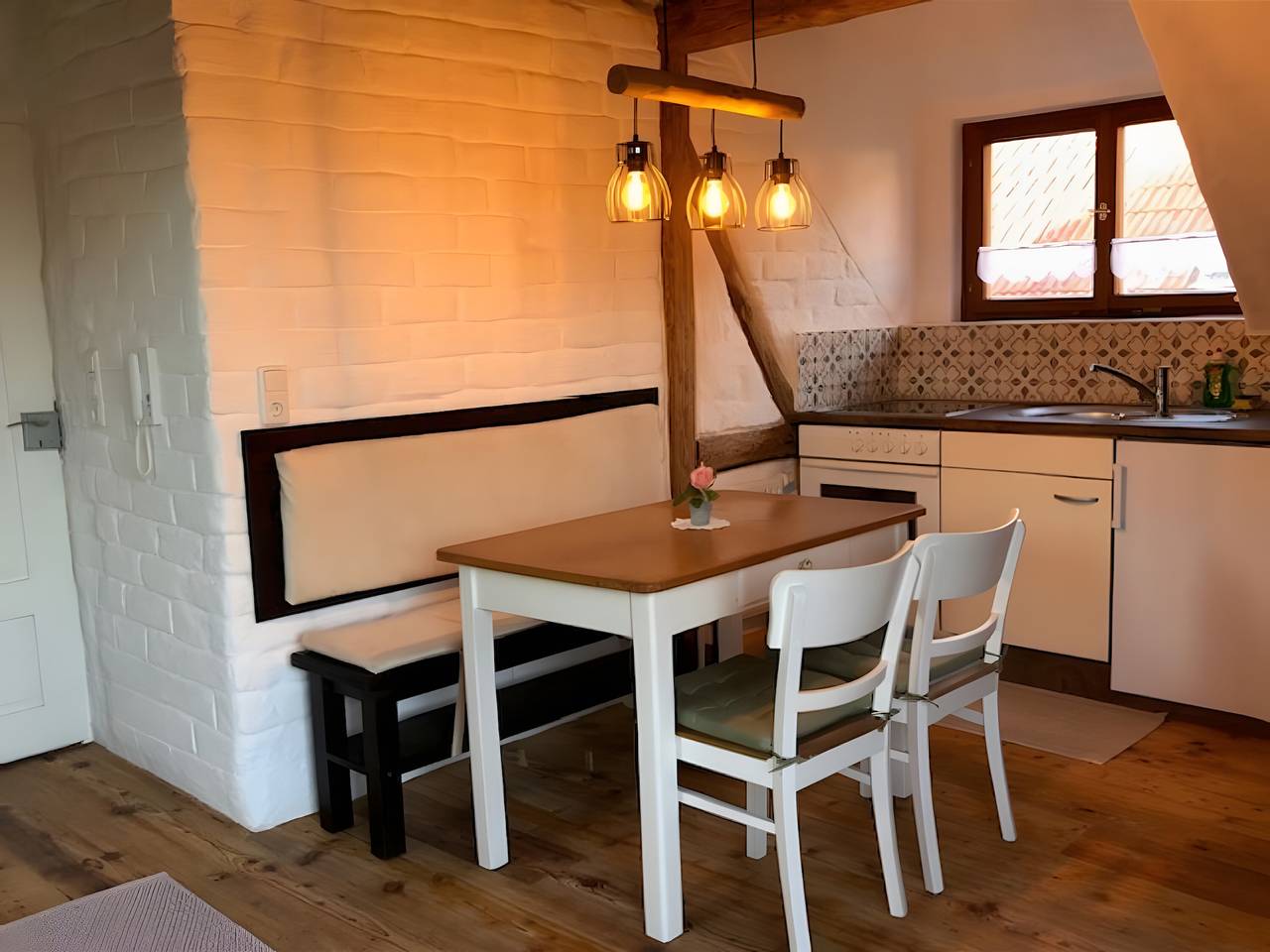 Appartement entier, Appartement 'Rosenbusch 2' avec jardin commun, balcon et Wi-Fi in Kemmern, Haute-Franconie