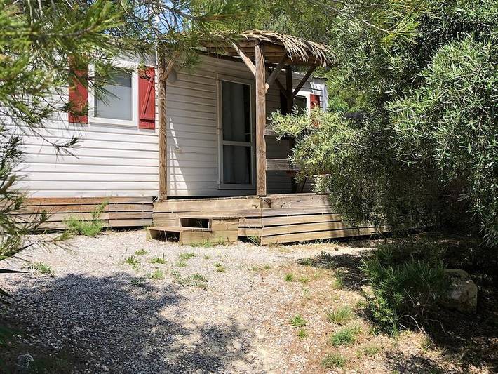 Glamping voor 4 personen, met Kinderzwembad in Languedoc-Roussillon