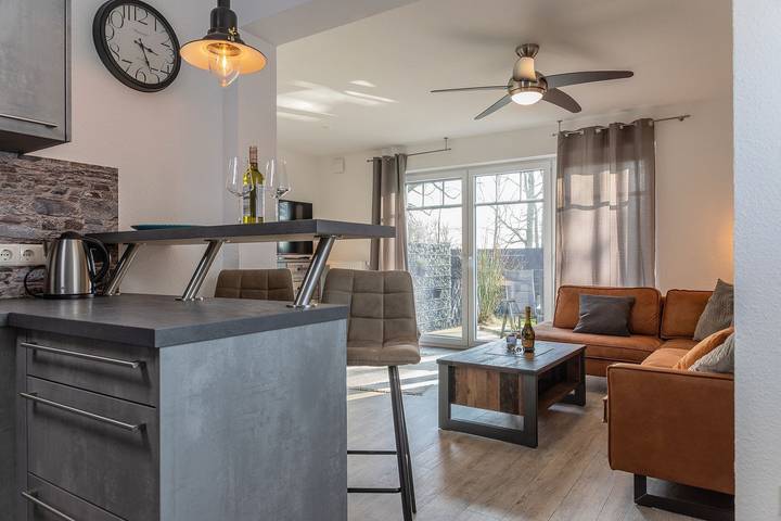 Ferienhaus für 5 Personen, mit Terrasse und Garten
