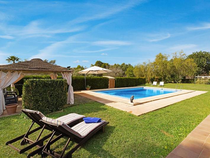 Ferienhaus für 6 Personen, mit Pool und Garten auf Mallorca