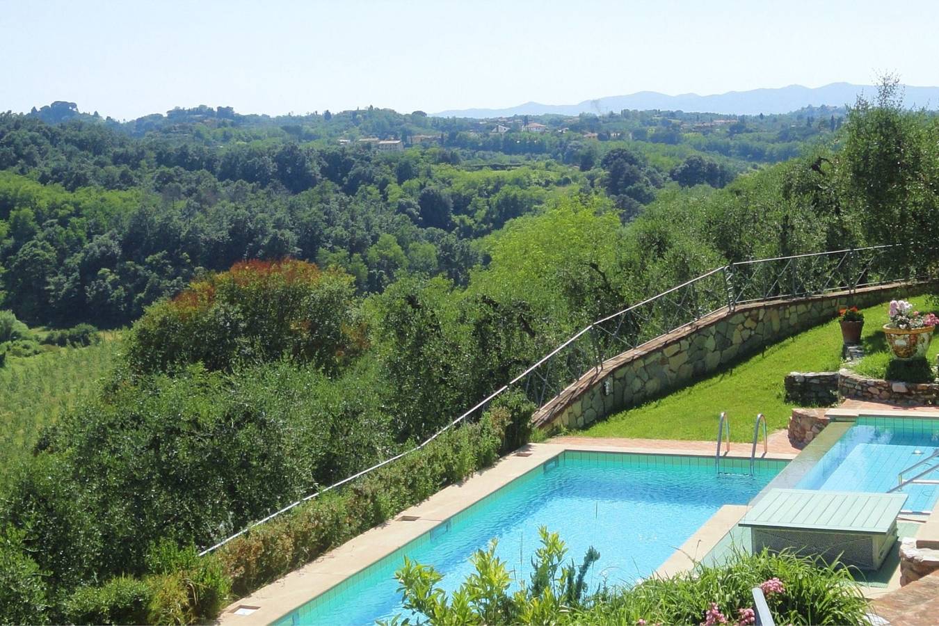 Villa für 12 Personen mit Garten in Casciana Terme Lari, Pisa Provinz