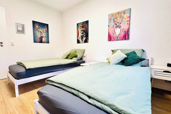 Appartement entier, Dm 4 room apartment Bettenhausen as good as new up to 7 persons in Cassel (Allemagne), Hessisches Bergland