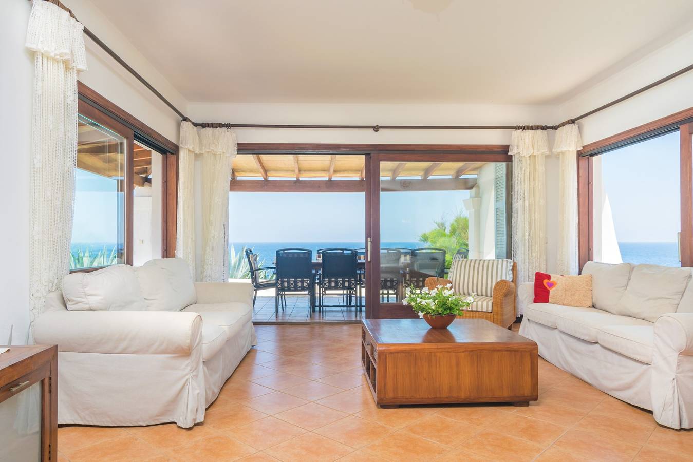 Casa vacacional 'Villa Solymar' con vistas al mar, Wi-Fi y aire acondicionado in Cala Serena, Felanitx