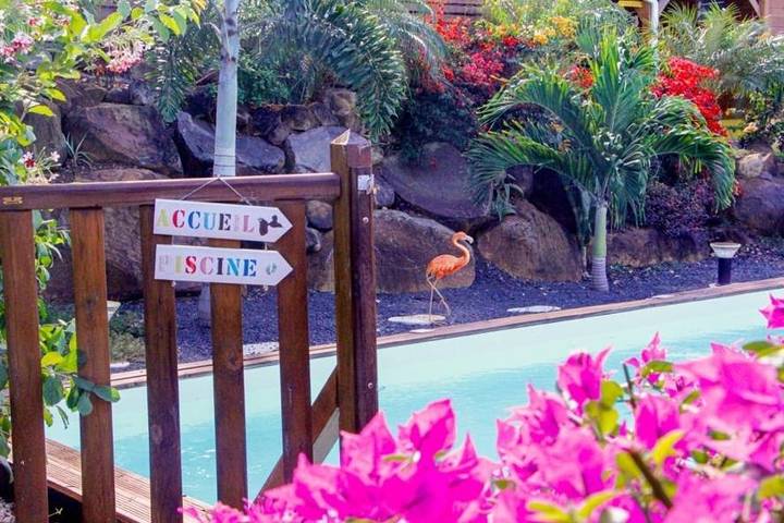 Maison d’hôte pour 5 personnes, avec jardin et piscine à Deshaies - 2