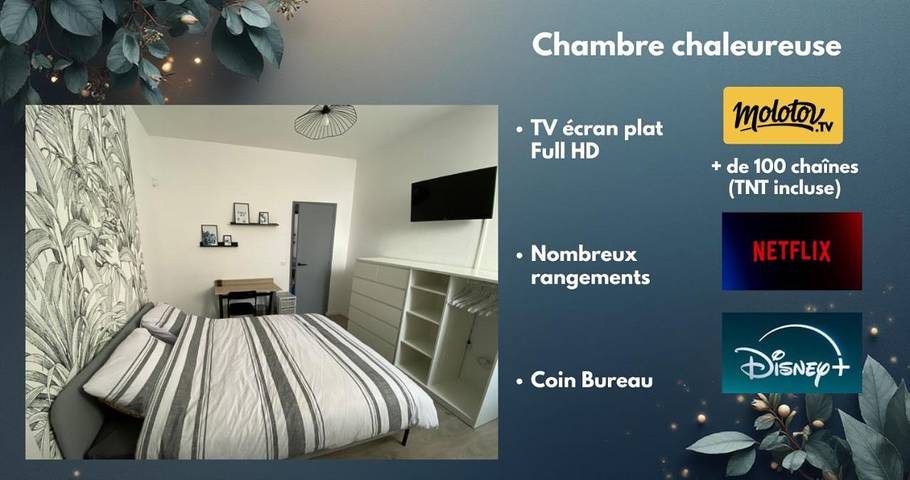 Gîte pour 4 personnes, avec terrasse, animaux acceptés à Denain - 4