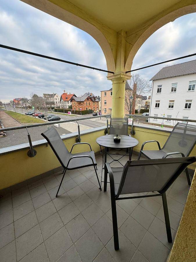 Ferienwohnung für 4 Personen, mit Balkon und Ausblick