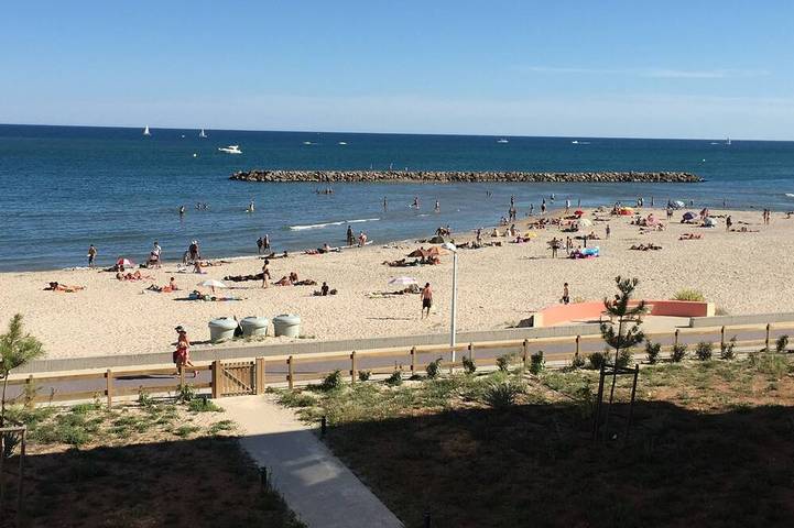 Gîte pour 2 personnes, avec Terrasse dans Plage Saint Pierre Rive Droite Palavas Les Flots