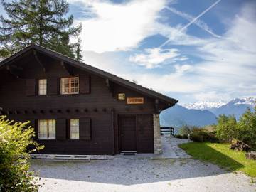 Gîte pour 8 personnes, avec terrasse dans Chesières