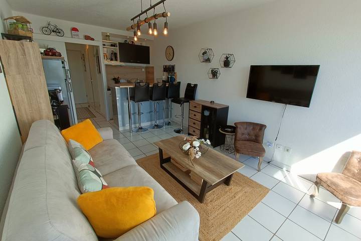 Appartement de vacances pour 4 personnes, avec balcon, adapté aux familles à Bandol