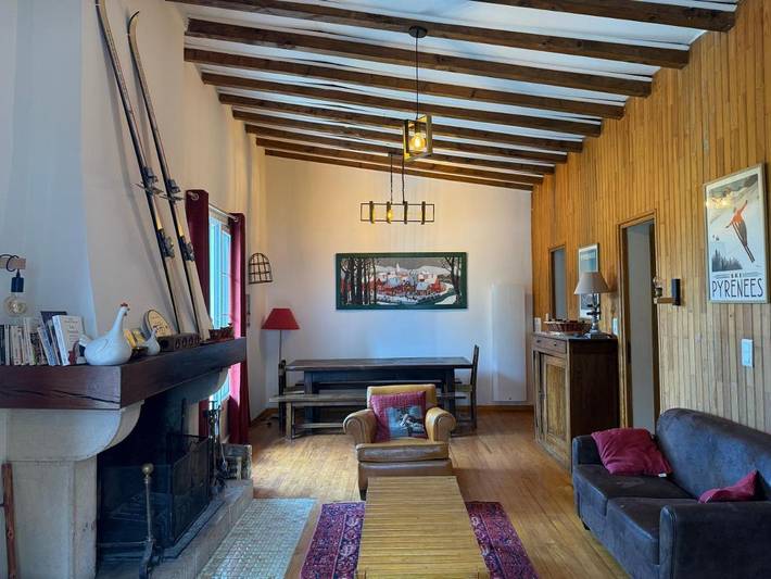 Chalet pour 10 personnes, avec jardin et vue dans Gourette - 3