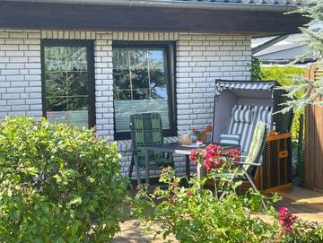 Ferienwohnung für 4 Personen, mit Terrasse und Garten in Stralsund