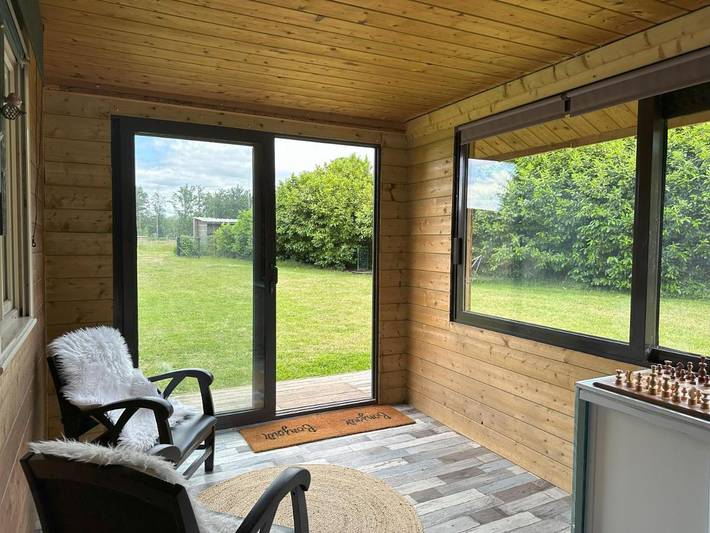 Chalet pour 4 personnes, avec vue et jardin - 1