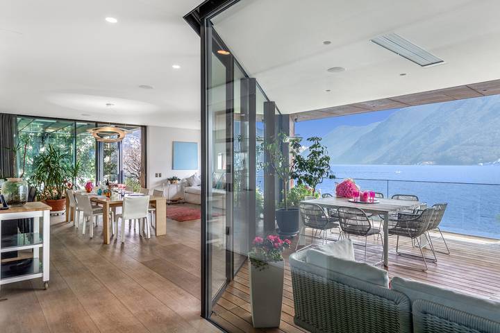 Villa für 6 Personen, mit Sauna und Seeblick sowie Balkon, kinderfreundlich am Luganersee - 2