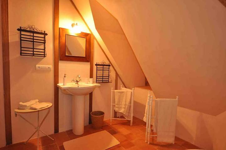 Charmantes Ferienhaus „Anglin“ auf dem Gebiet des Brand Ris 160 ha Spa Sauna in Chalais (Indre), Le Blanc und Umgebung