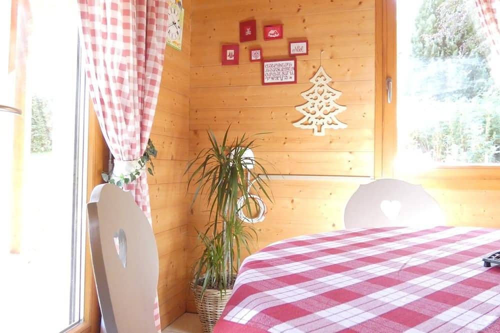 Rustig, houten chalet, Label 3 Clevacances, Ch. Vac., Conn. gratis wifi in Xonrupt-Longemer, Parc naturel régional des Ballons des Vosges