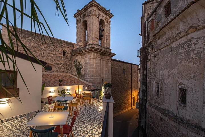 B&b per 2 persone, con panorama e terrazza in Favara