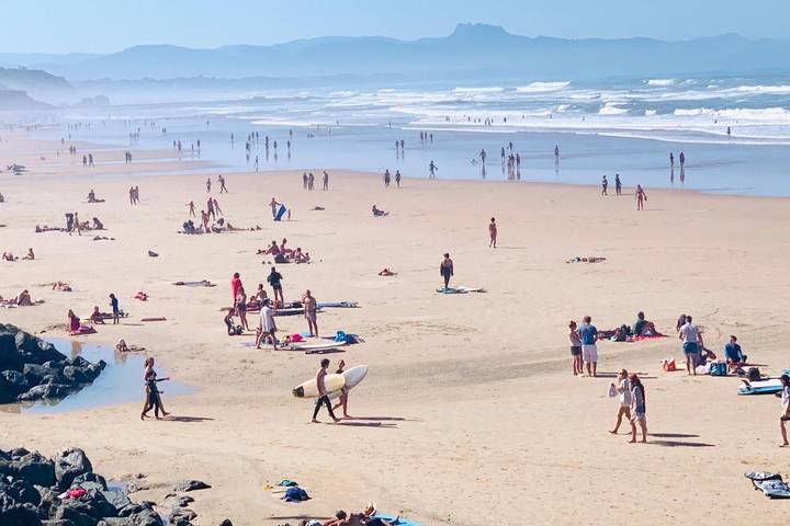 Apartahotel para 2 personas, con terraza en Biarritz