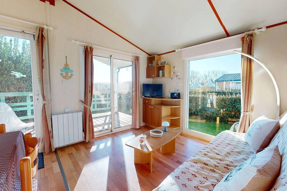 Parenthèse Marine - Mobil-Home 3 ch. + Piscines in Brem-sur-Mer, Vallée de la Loire