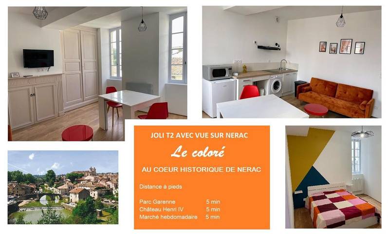 Appartement de vacances pour 3 personnes, avec vue