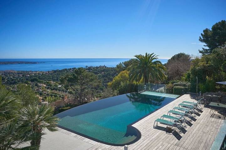 Maison de vacances pour 12 personnes, avec Balcon et Jardin à Vallauris
