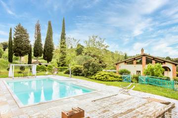 Villa per 8 Persone in Rapolano Terme, Chianti, Foto 1