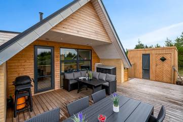 Ferieudlejning til 6 Personer i Bjerregård, Holmsland Klit, Billede 1