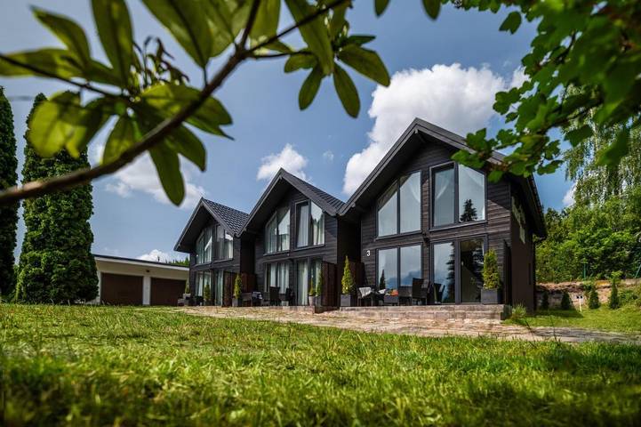 Ferienhaus für 6 Personen, mit Garten und Ausblick