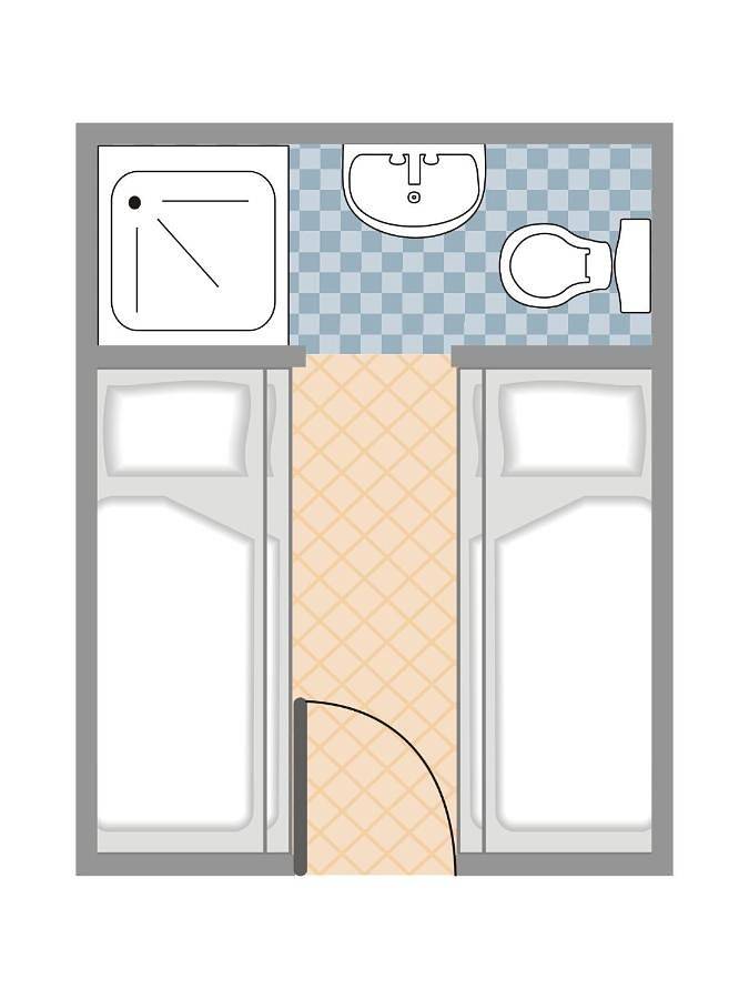Quadruple Room with Private Bathroom in Breege, Rügen