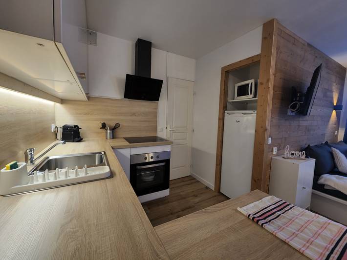 Ganze Wohnung, La Roche Noire - Ski au pied de l'immeuble in Valmeinier, Region Saint-Jean-de-Maurienne