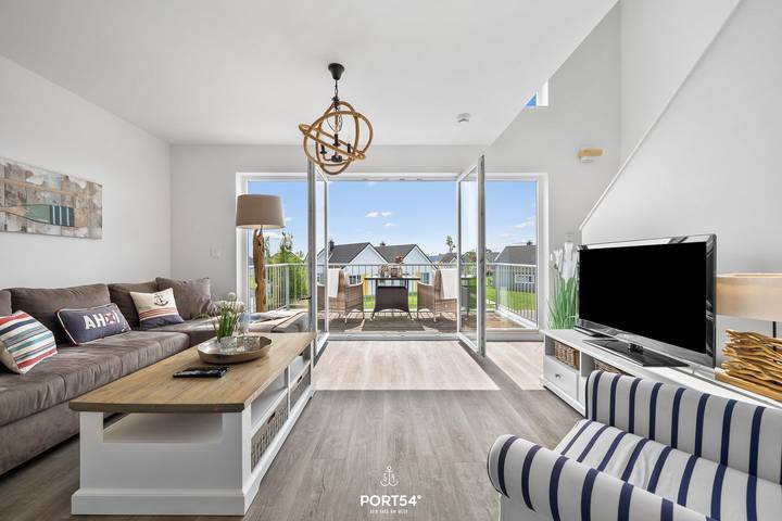 Ferienwohnung mit meerblick für 4 Personen, mit Balkon und Whirlpool sowie Sauna in Schlei - 2