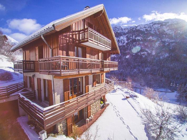Chalet pour 8 personnes, avec vue sur le lac ainsi que balcon et vue, adapté aux familles à Vaujany - 3