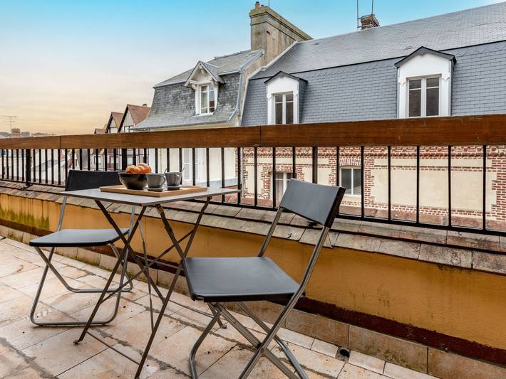 Gîte pour 4 personnes, avec balcon à Deauville - 2